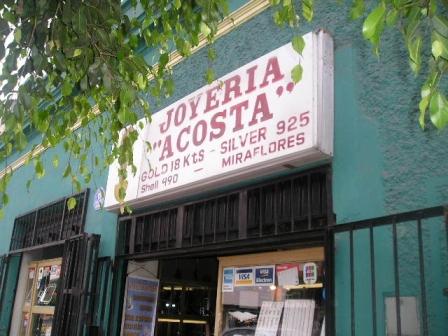 Joyeria Acosta Store Front